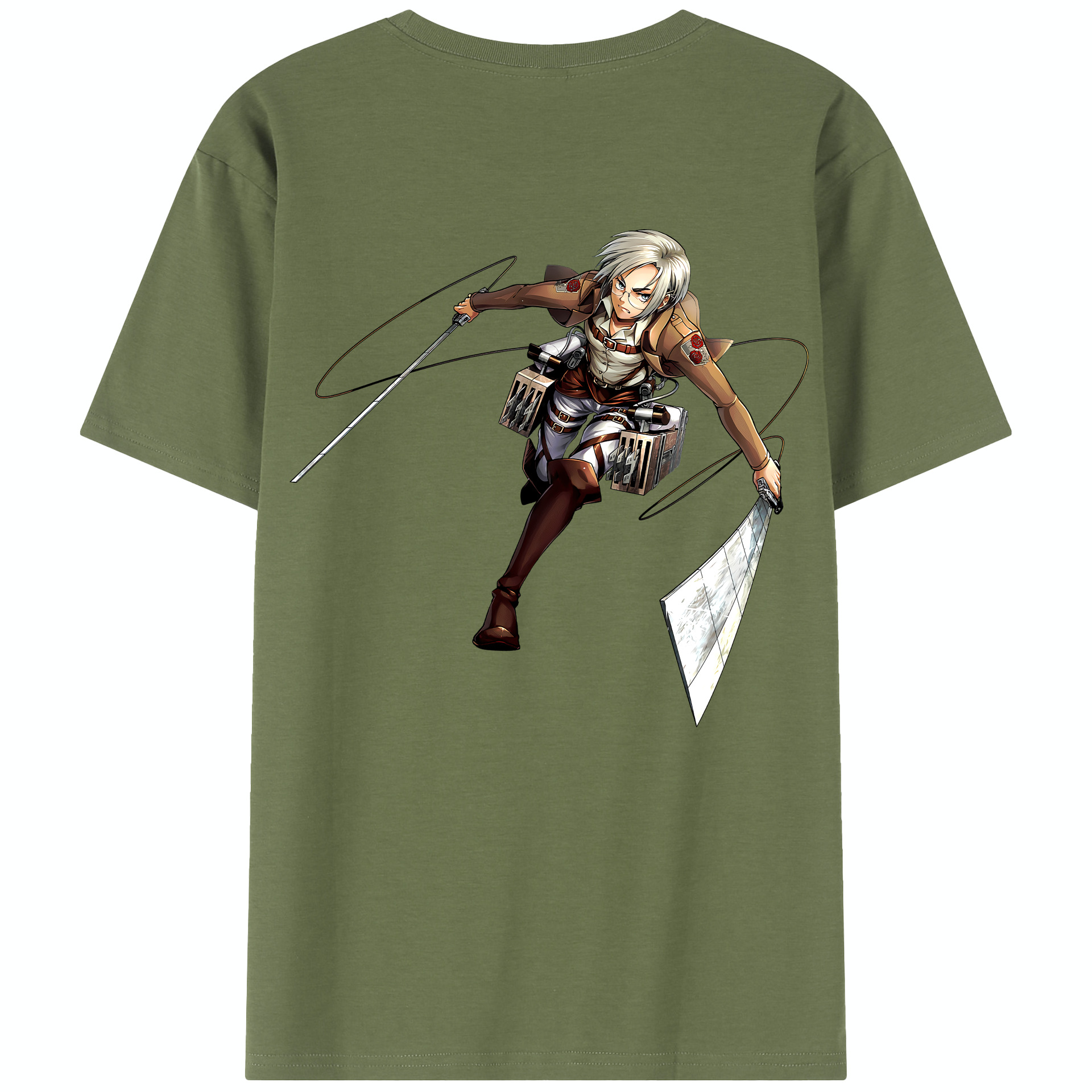 （画像用）  綿100％半袖Tシャツ（背面プリント）